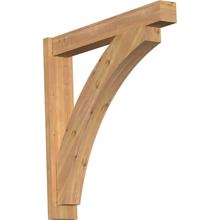 Thorton Block Smooth Outlooker, Western Red Cedar, 5 1/2W X 34D X 34H